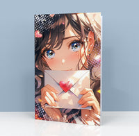 MANGA GIRL IN LOVE