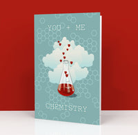 Biglietto Auguri CLASSIC - CHEMISTRY LOVE