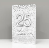Biglietto Auguri CLASSIC - 25 ANNI INSIEME
