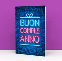 Biglietto Auguri CLASSIC - NEON GIFT