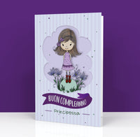 Biglietto Auguri CLASSIC - ADORABLE GIRL