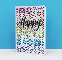 Biglietto Auguri CLASSIC - COLORFUL FLOWERS