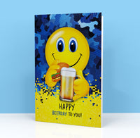 Biglietto Auguri CLASSIC - EMAGIC BEERDAY Boy Blue