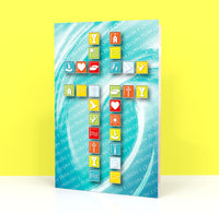STICKERS CROSS Tiffany
