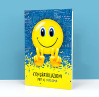 Biglietto Auguri CLASSIC - EMAGIC Boy Blue